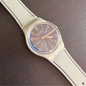 Swatch watch Blue Stitches